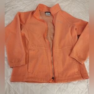 Columbia Kids Bright Orange Fleece Jacket